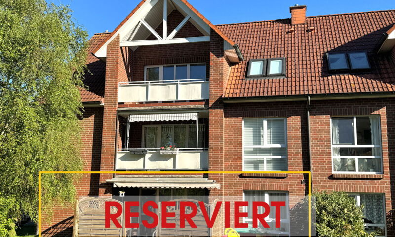 3-Zimmer-Erdgeschosswohnung mit Garten - solide vermietet