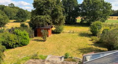 Loggia-Ausblick in den Garten