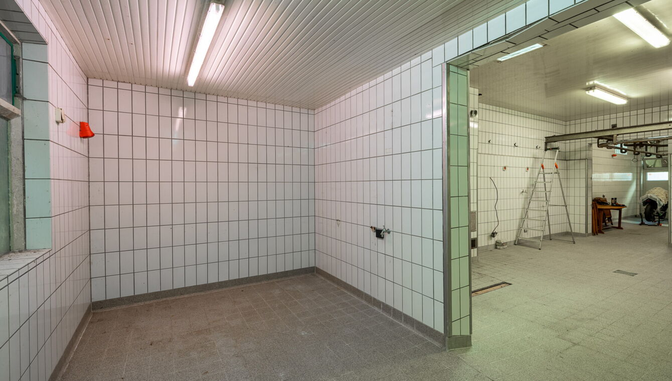 Maschinenraum Wurstherstellung