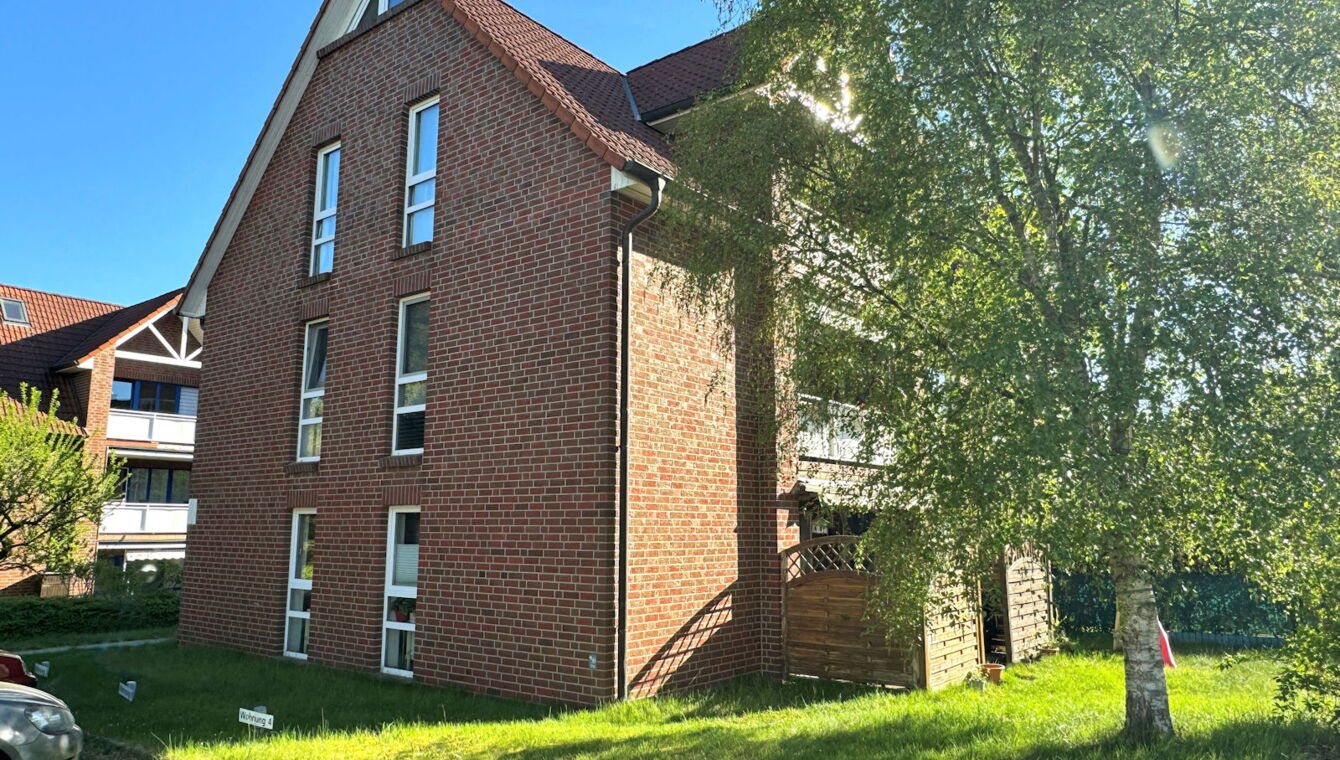 Seiten-Gartenansicht
