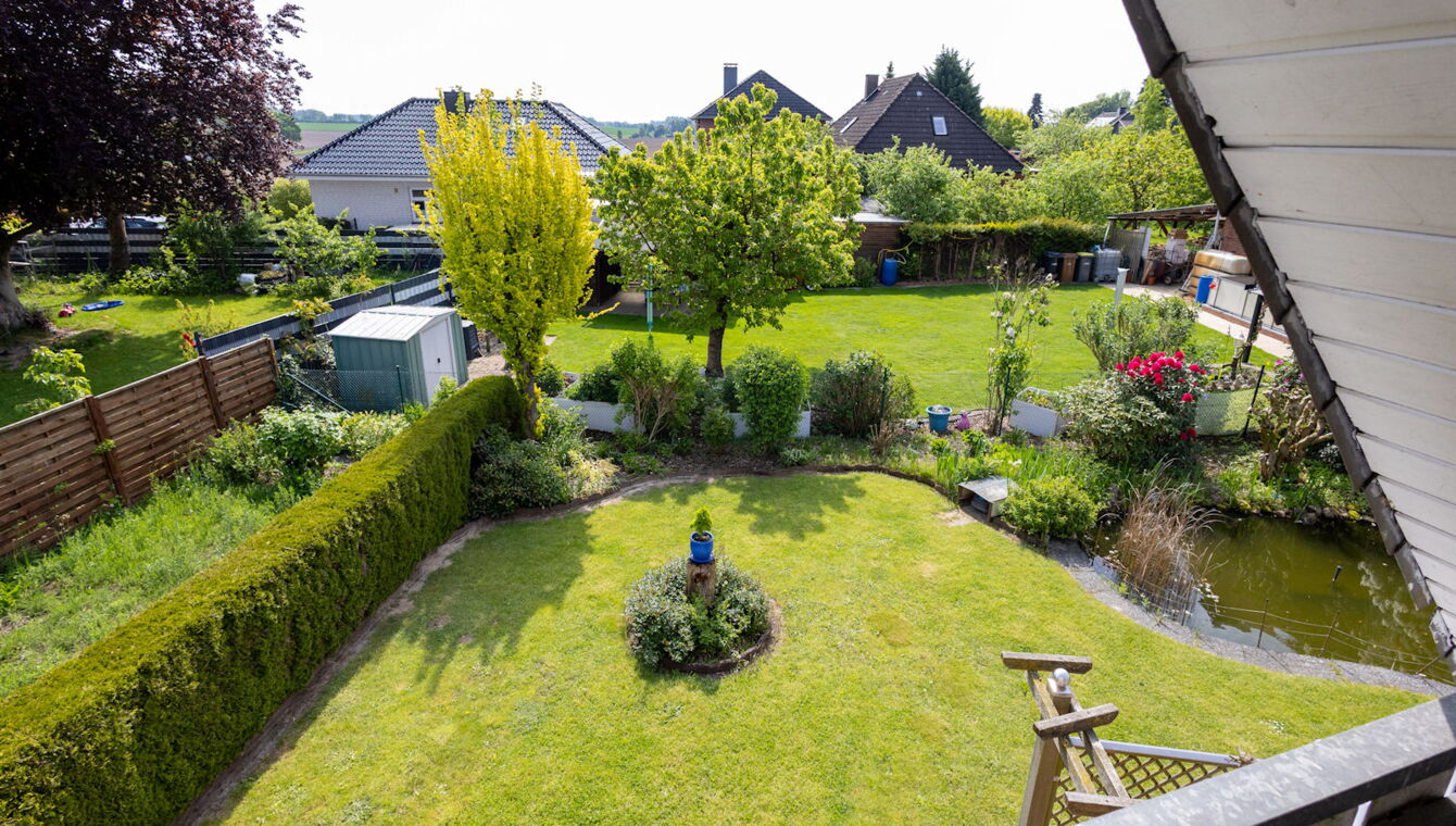Blick in den Garten